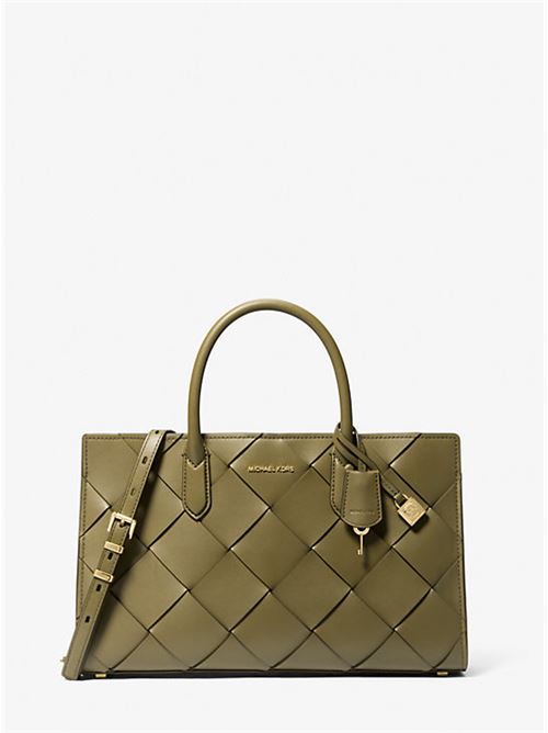 SCARLETT MEDIUM MICHAEL MICHAEL KORS | 30S5GETS2L367 SAFARI GREEN